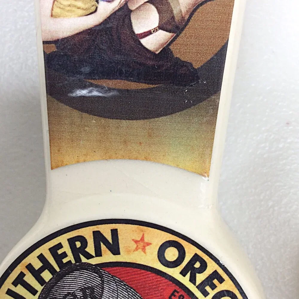 Lot of 2‎ Southern Oregon Brewing Tap Handle Pulls Pin Up Porter Nick Race IPA